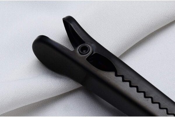 Stainless Steel Black Coffee Scoop w/clip - Image 2